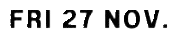 Fri 27 Nov