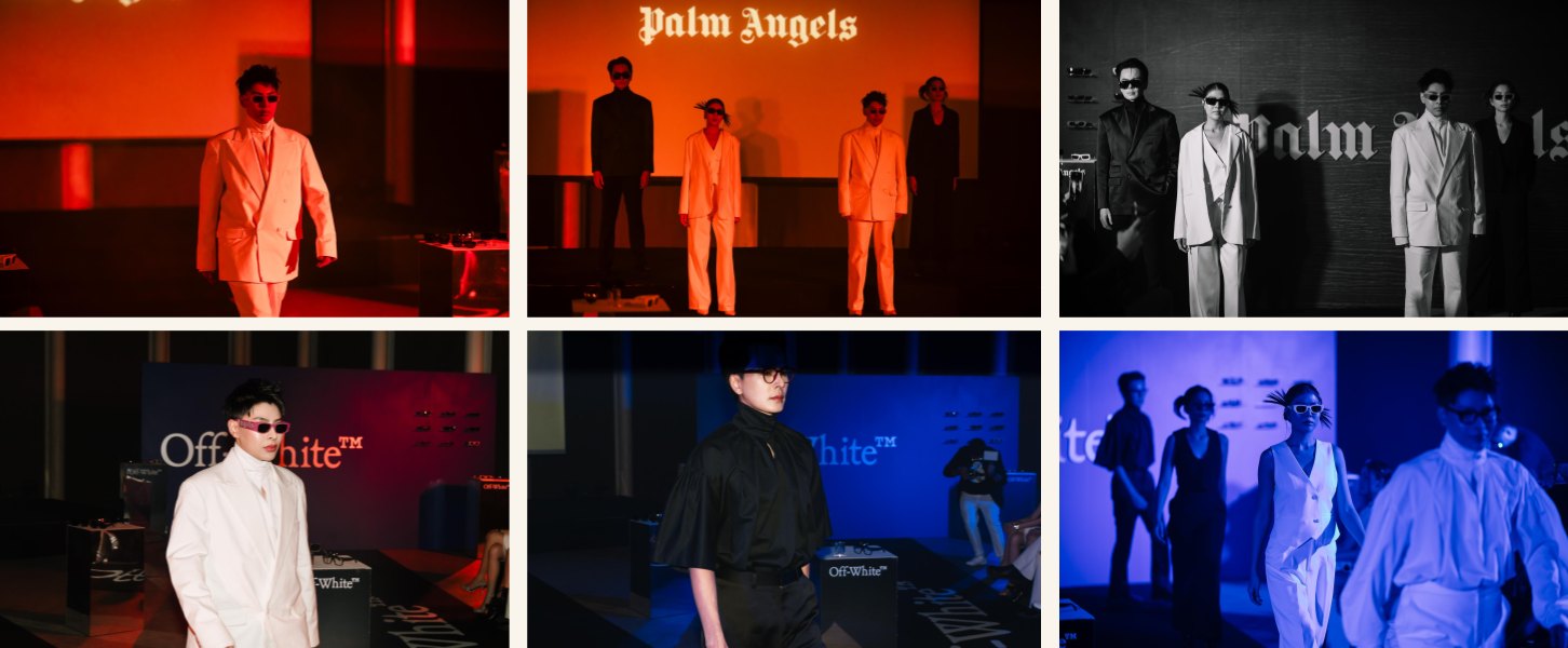 Eye Link Vision Palm Angels Off White — Garment Services project by Sausage & Co. Bangkok