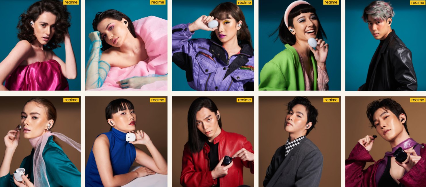 Realme Earbuds Wardrobe And Styling — Garment Services project by Sausage & Co. Bangkok